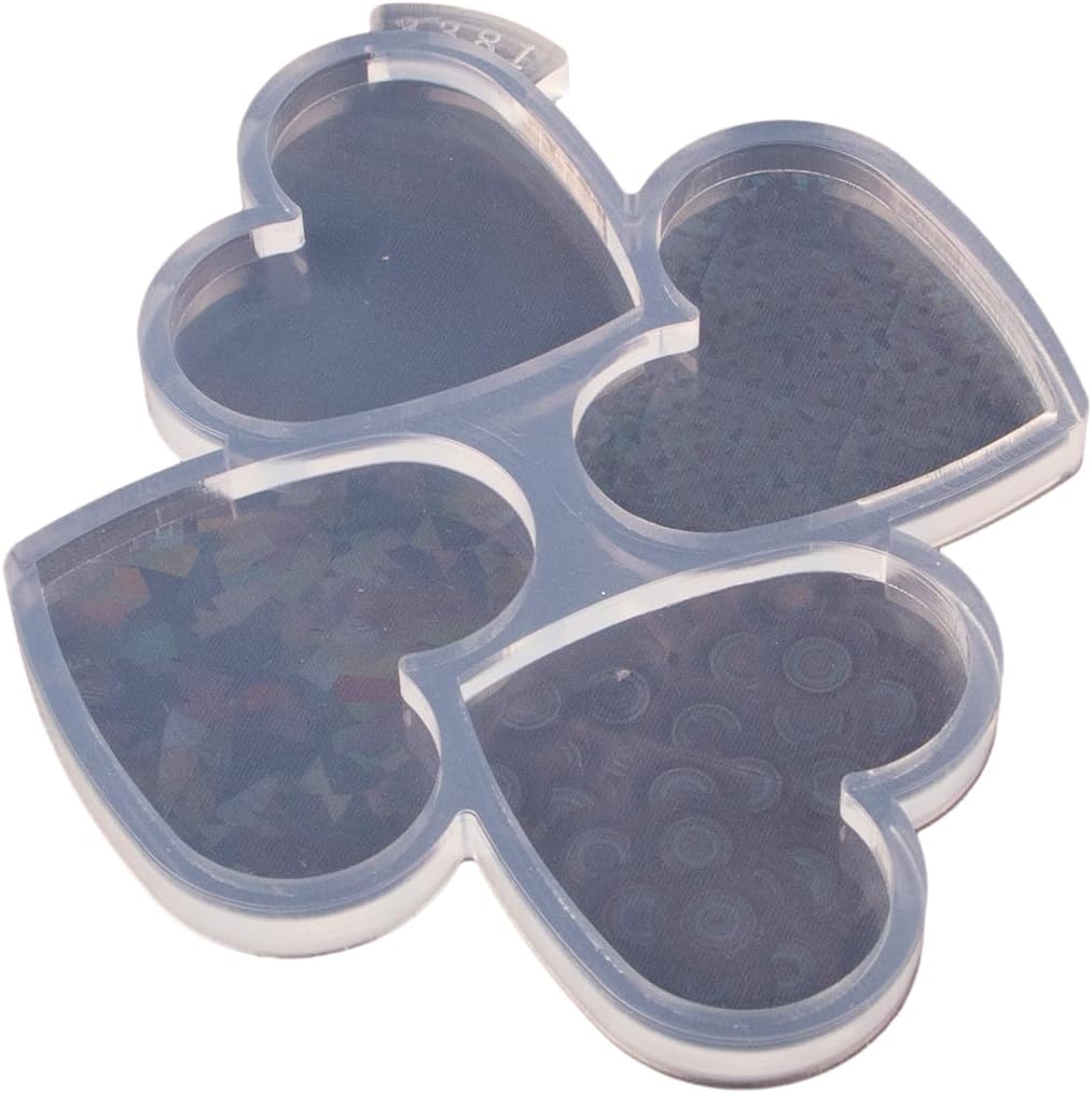 Molde de silicona en forma de corazón, molde de agarre para teléfono, moldes de fundición de resina epoxi, molde de enchufe de teléfono para carrete