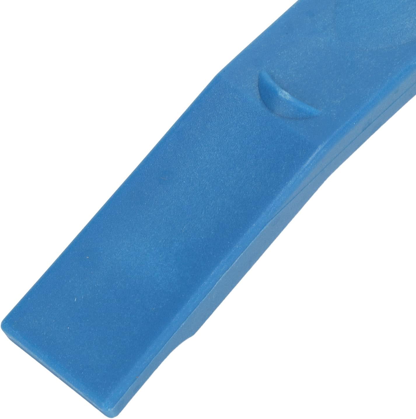 Aramox Pestillo de resorte de coche, herramienta de eliminación de espejo retrovisor, herramienta de eliminación de resorte, ergonómico, azul, ABS,