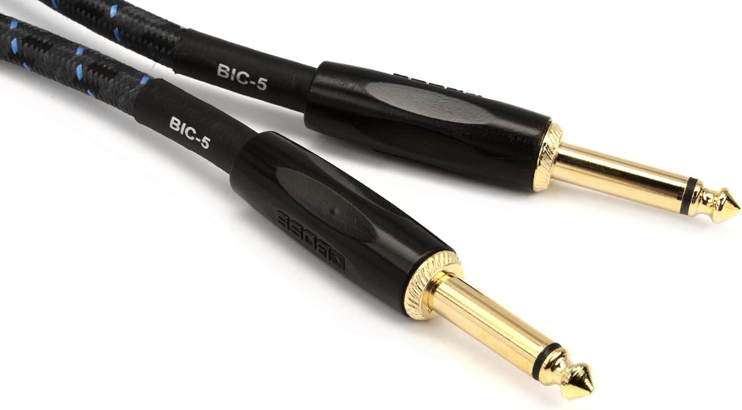 BOSS BIC-5 TS – Cable de instrumento TS – 5 pies