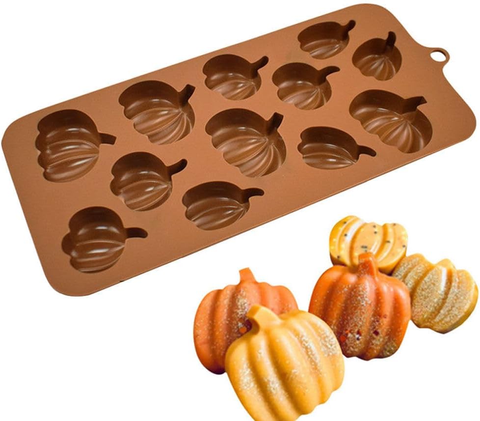 Molde de silicona de chocolate 3D, molde de silicona de murciélago, calabaza, calavera, esqueleto, caramelo, chocolate, fondant, molde para hornear,