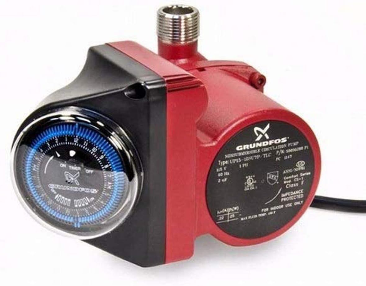Grundfos 595916 Comfort Series bomba de recirculación de 125 caballos de fuerza