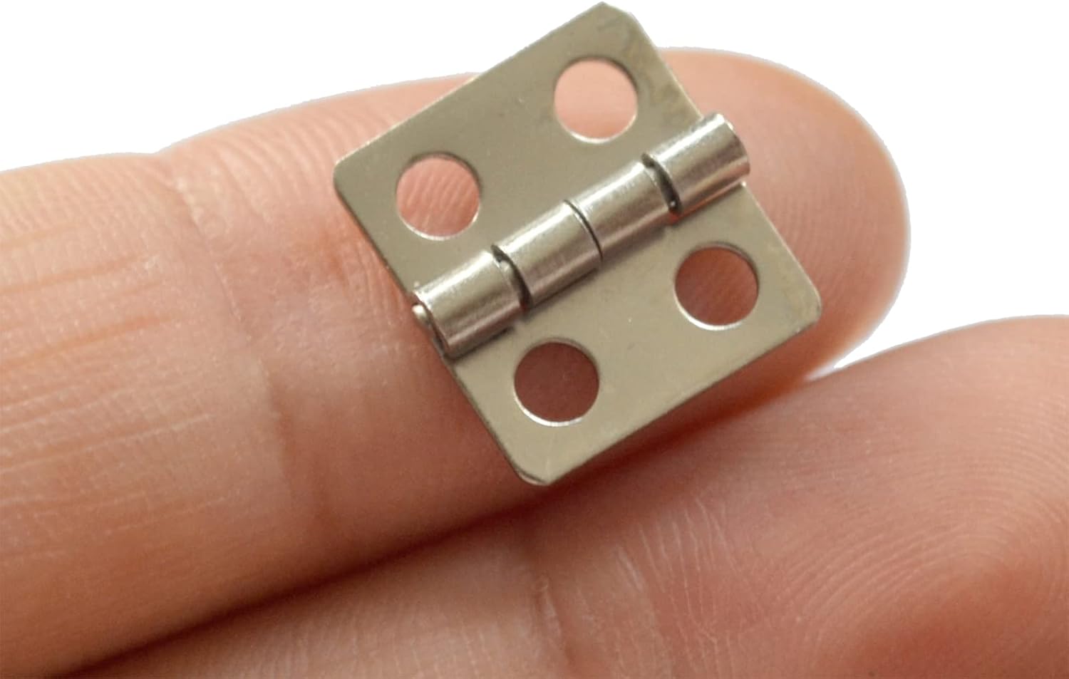 30 piezas de mini bisagras plegables vintage a tope de plata antigua con tornillos, tamaño pequeño para caja de regalo, caja de madera de joyería,