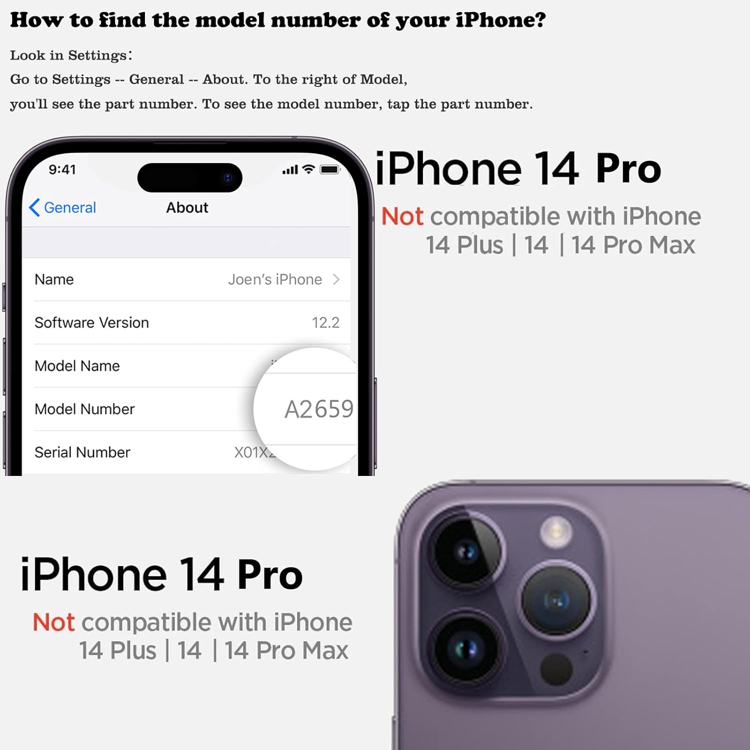 J.west Funda compatible con iPhone 14 Pro de 6.1 pulgadas, diseño de mármol gris, patrón de piedra, ultra delgada, flexible, parachoques suave, goma