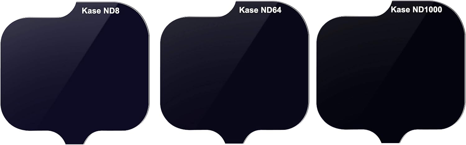 Kase Lente trasera ND 3 Kit de filtro ND8 ND64 ND1000 3 6 10 Stop dedicado para Sigma 0.551-0.945 in F2.8 DG DN Art Lens para Sony E y Leica L Mount