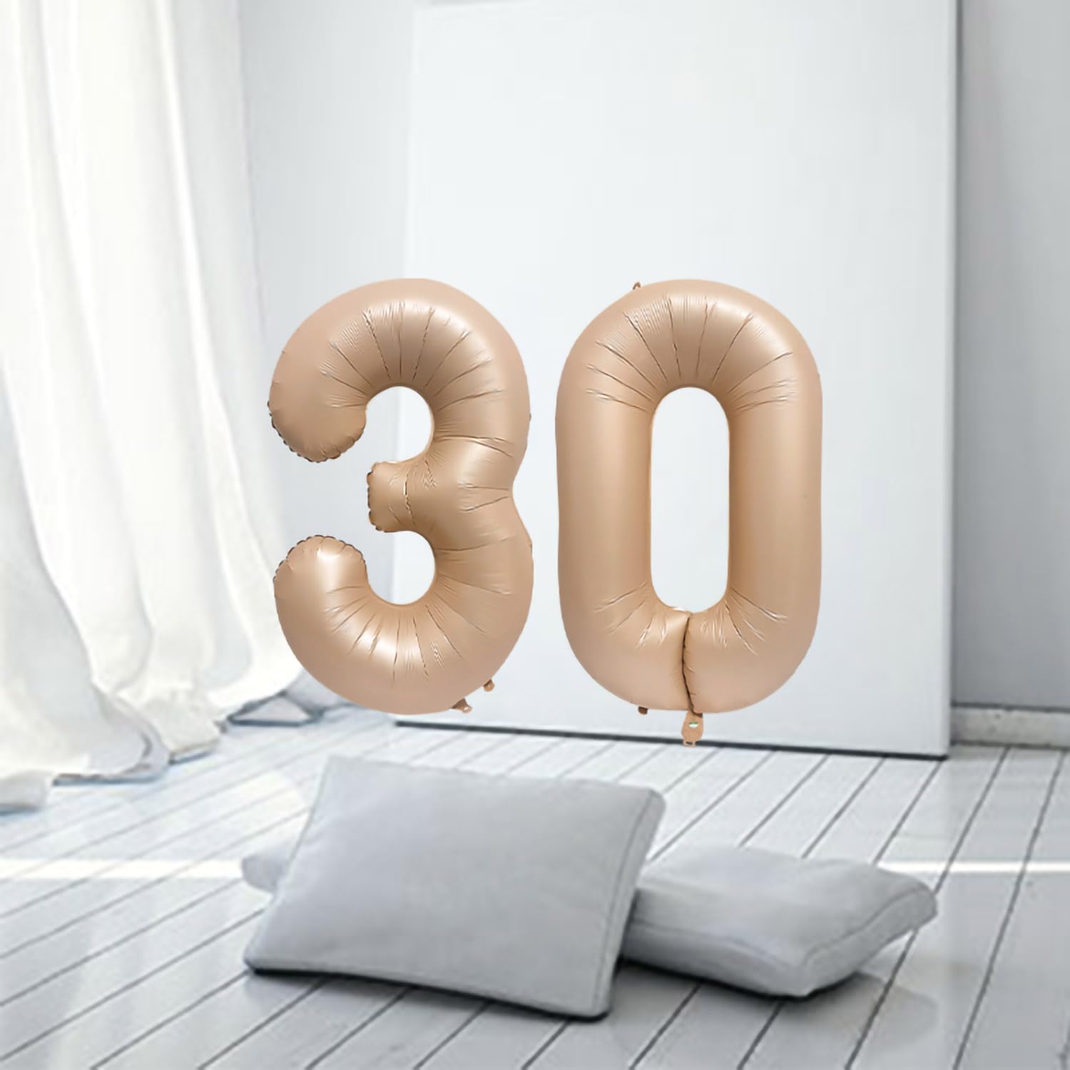Globos digitales del número 16, globos del alfabeto de 32 pulgadas, globos de helio del dígito 16, globos grandes para suministros de fiesta de