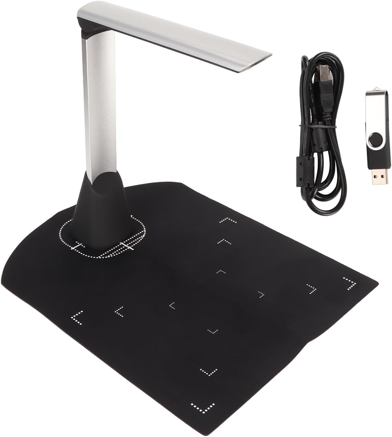 Cámara de documentos USB Y2, escáner de documentos plegable A4 de 8 MP, compatible con Windows, adecuada para familias, profesores, finanzas y