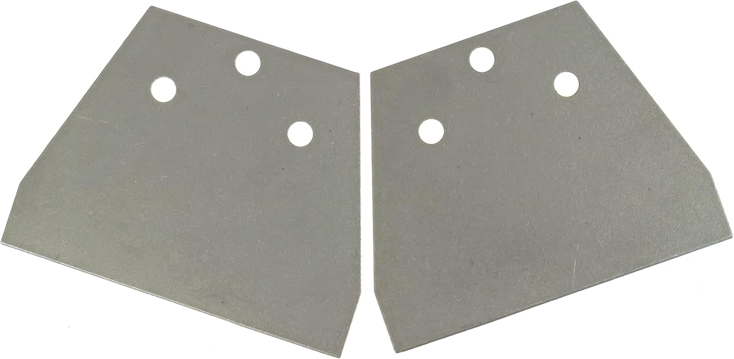 Cuchillas de repuesto para broca de extracción THINSET de 5.5 pulgadas de ancho, raspador de suelo, SDS Plus (juego de 2 cuchillas)