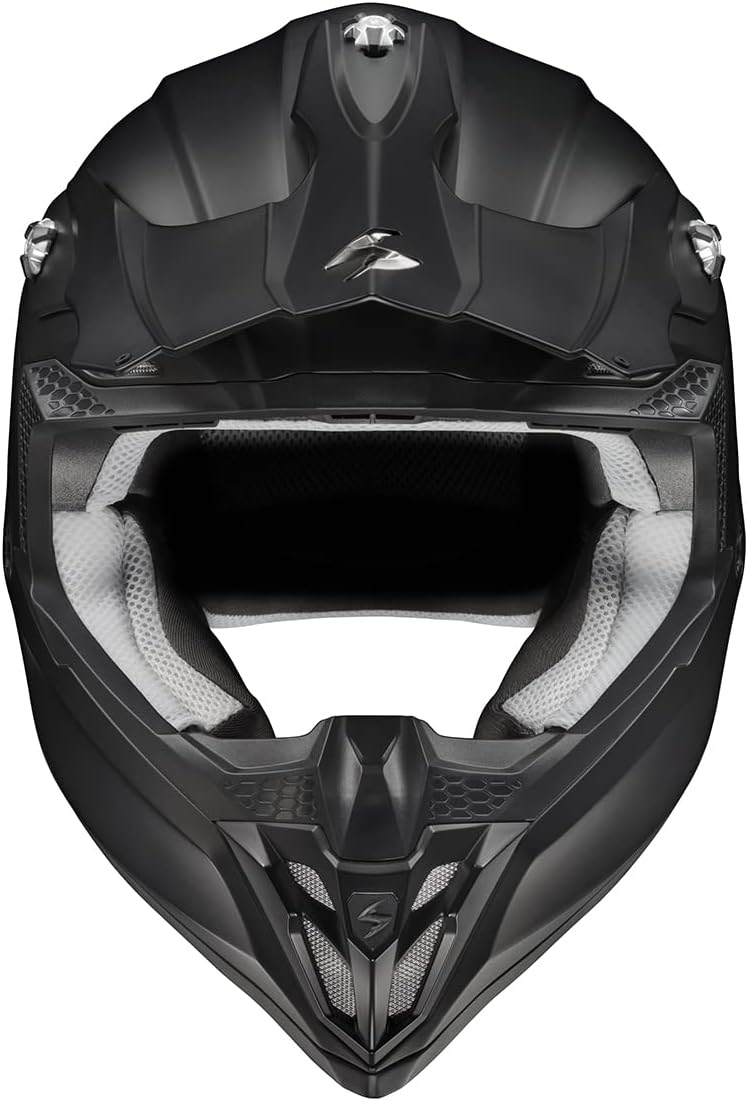 ScorpionEXO VX-16 Dual Off-Roading Dirt Bike MX ATV UTV Motocross Racing Casco completo para adultos con visera de pico aprobado por puntos