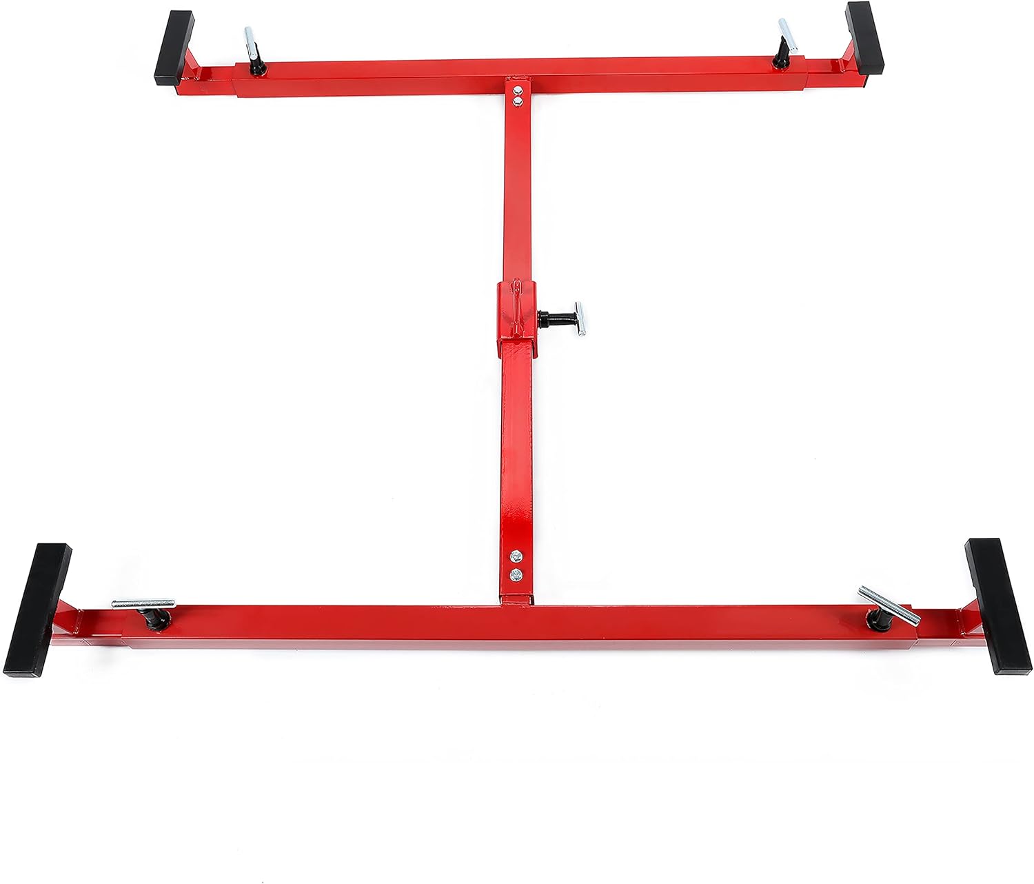 HECASA Elevador de caja de elevador de caja de camión para elevador de camas de camión ajustable universal de acero rojo recubierto de polvo de 800