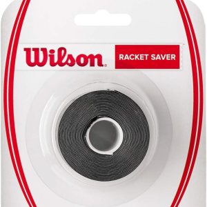 WILSON Cinta de cabeza de raqueta, color negro WILSON Cinta de cabeza de raqueta, color negro