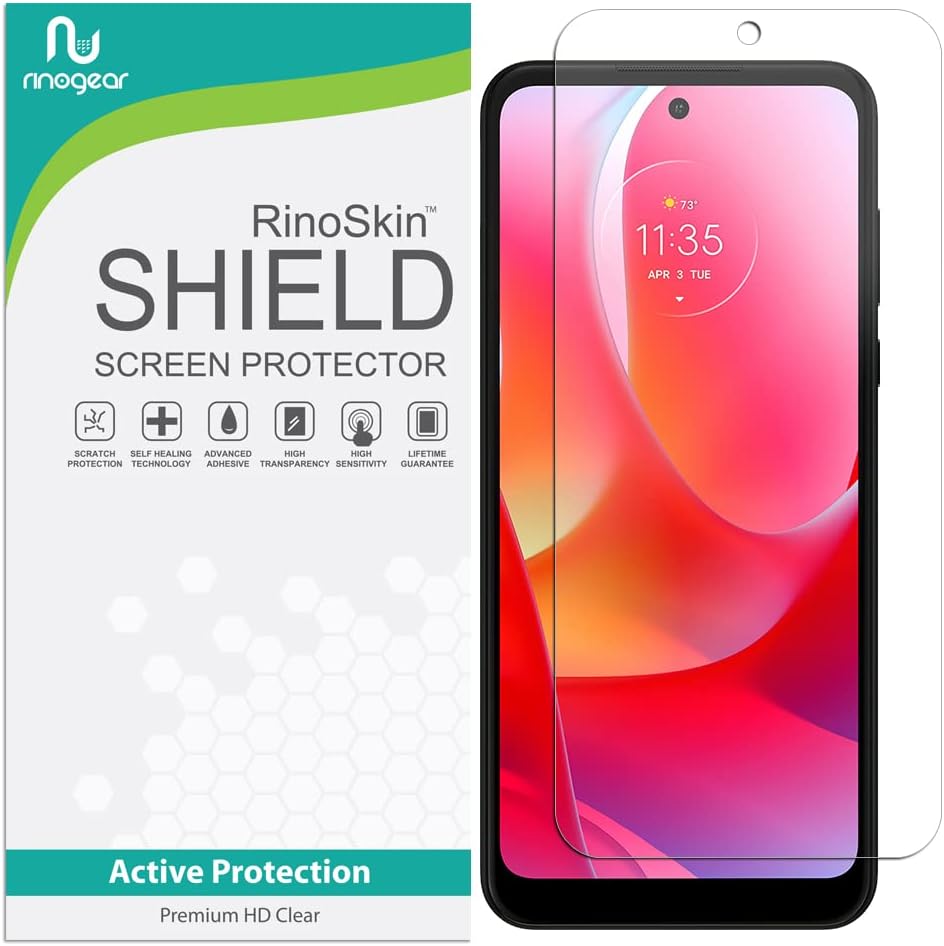 Protector de pantalla para Moto G Power (2022) Accesorios compatibles con fundas Flexible Cobertura completa Película de TPU transparente