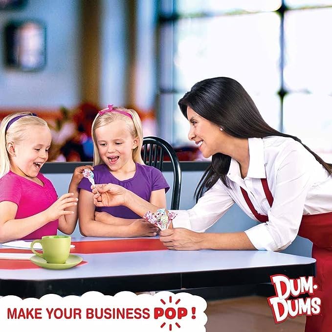Maryse ‘s Place Dum Dums Pops, paletas de sabores surtidos en caramelos a granel, 12 libras (192 onzas) – 1000 piezas – Sabores clásicos de todos
