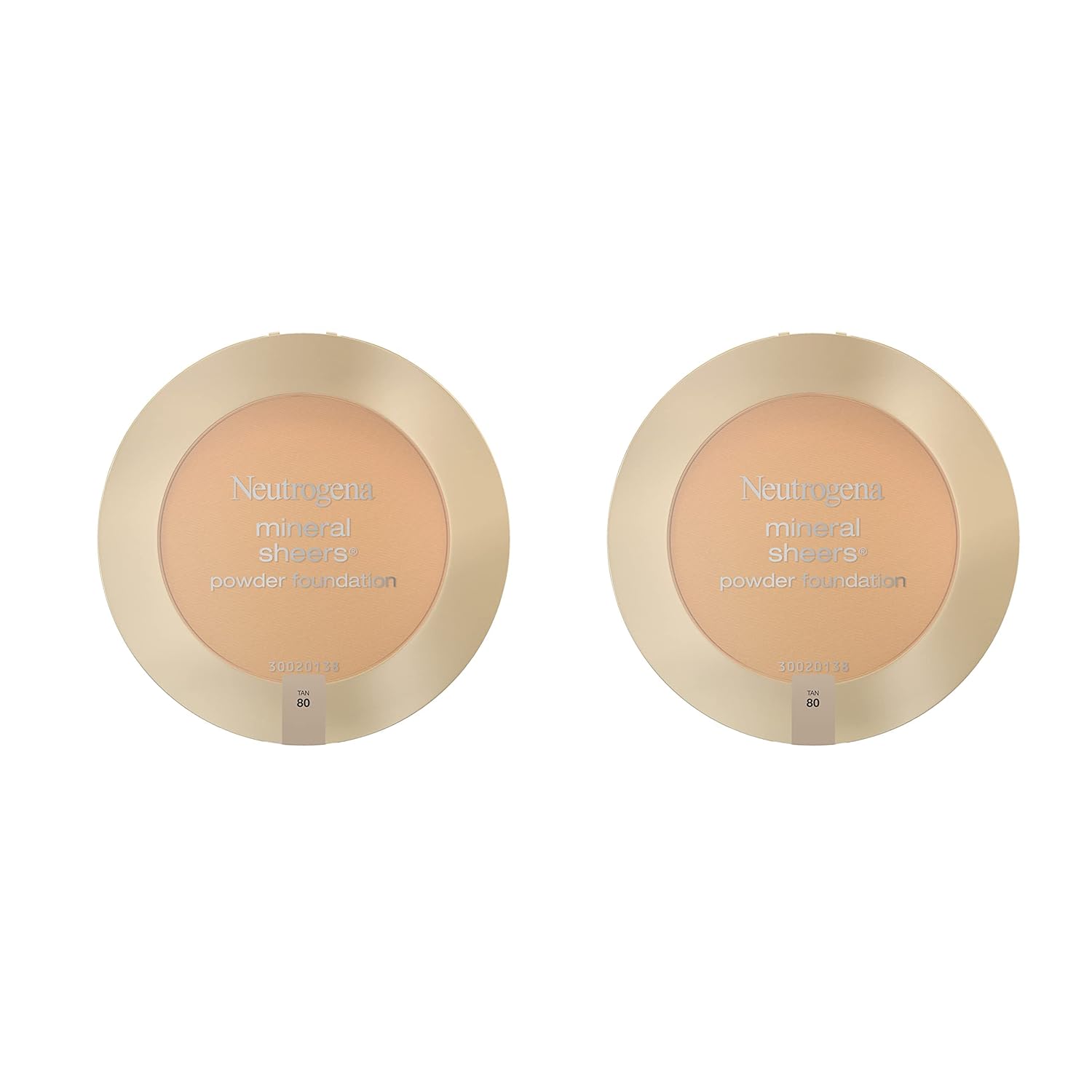 Neutrogena Mineral Sheers – Base compacta en polvo, base mineral ligera y sin aceite, sin fragancia, color piel, 40.34 onzas