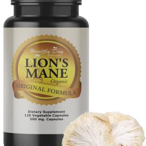 Healthy Day Supplements. Cápsulas de melena de león suplementos orgánicos para mejorar la memoria cerebral, el enfoque y el apoyo inmunológico. Healthy Day Supplements. Cápsulas de melena de león suplementos orgánicos para mejorar la memoria cerebral, el enfoque y el apoyo inmunológico.