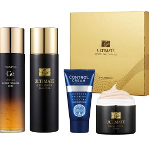 CHARMZONE TOPNEWS GE Ultimate Special Skin Care – Juego de 4 ceramidas de propóleo de abeja negra con ácido hialurónico para reafirmar y nutrir la CHARMZONE TOPNEWS GE Ultimate Special Skin Care – Juego de 4 ceramidas de propóleo de abeja negra con ácido hialurónico para reafirmar y nutrir la