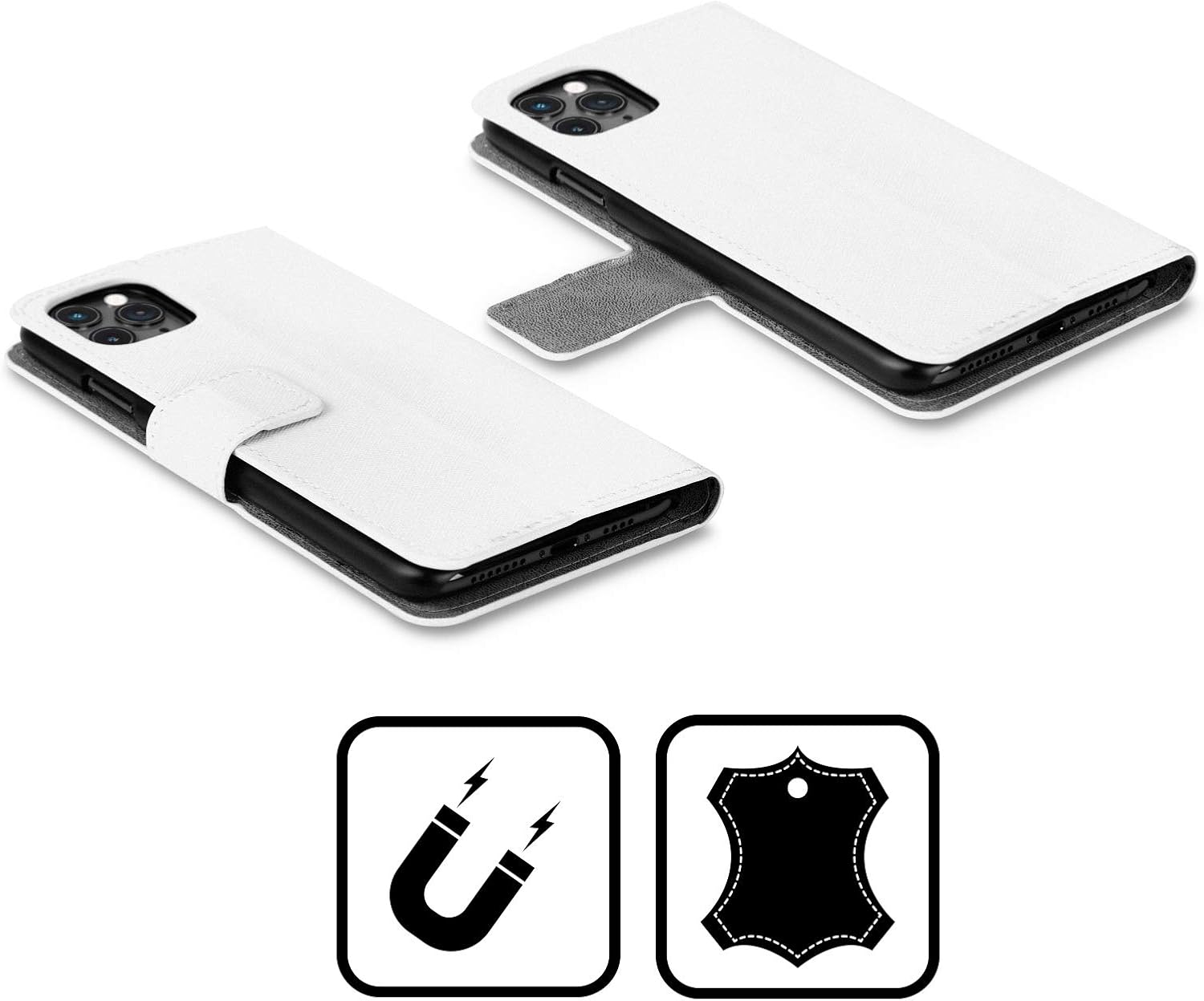 Head Case Designs Officially Licensed Chowder Animated Series Pattern Graphics Leather Book Wallet Case Cover Compatible with Apple iPhone 15 Pro