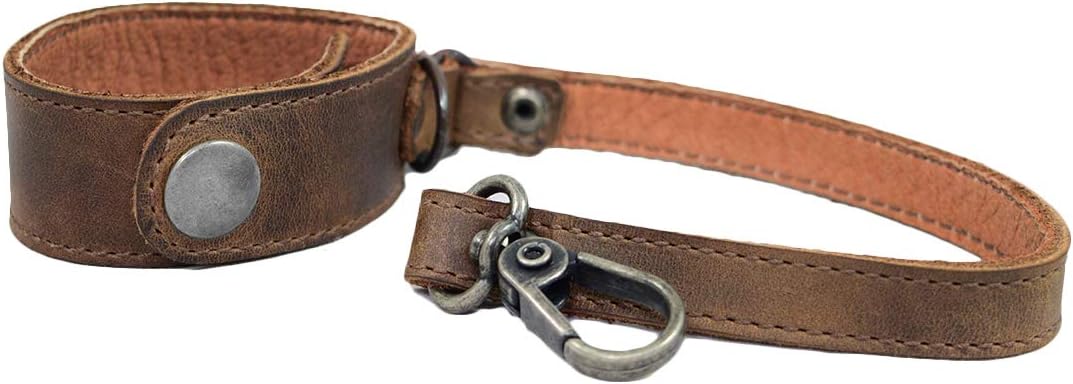 Hide & Drink, Soporte de bufanda de cueroGuanteroAccesorios para monederos, bolsos y bolsosOrganizador de bufandasSoporte de accesorios, hecho a
