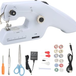 Máquina de coser de mano Máquina de coser portátil de costura rápida Mini máquina de coser de mano Máquina de coser portátil adecuada para el hogar Máquina de coser de mano Máquina de coser portátil de costura rápida Mini máquina de coser de mano Máquina de coser portátil adecuada para el hogar