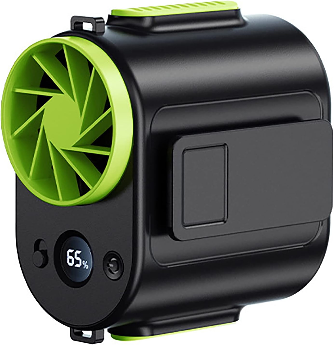 JOSBY Mini ventilador de cintura y cuello portátil 2 en 1, ventilador de cinturón USB manos libres de 10000 mAh, ventilador personal con batería