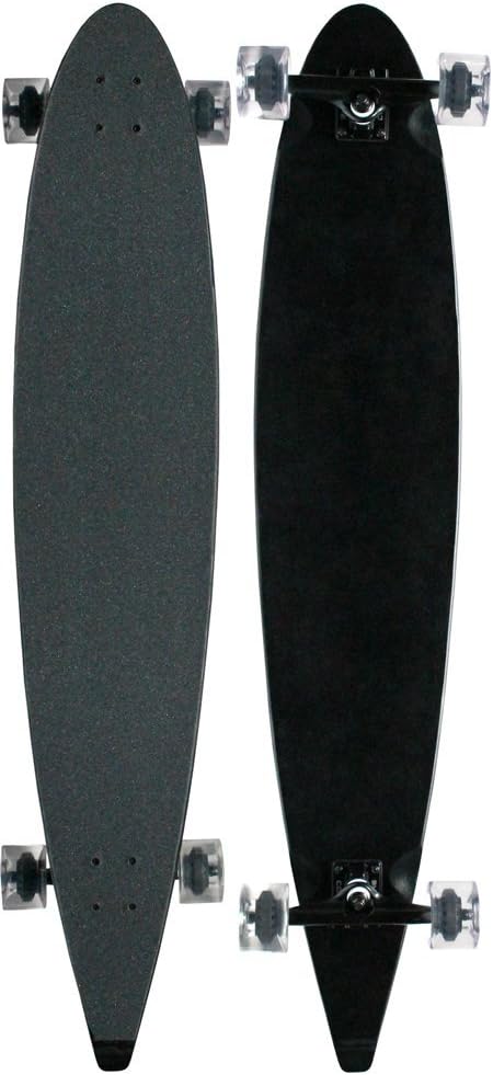 TGM Skateboards Moose Longboard 9 x 47.75 Negro Completo 2.992 in Ruedas Negro Camiones