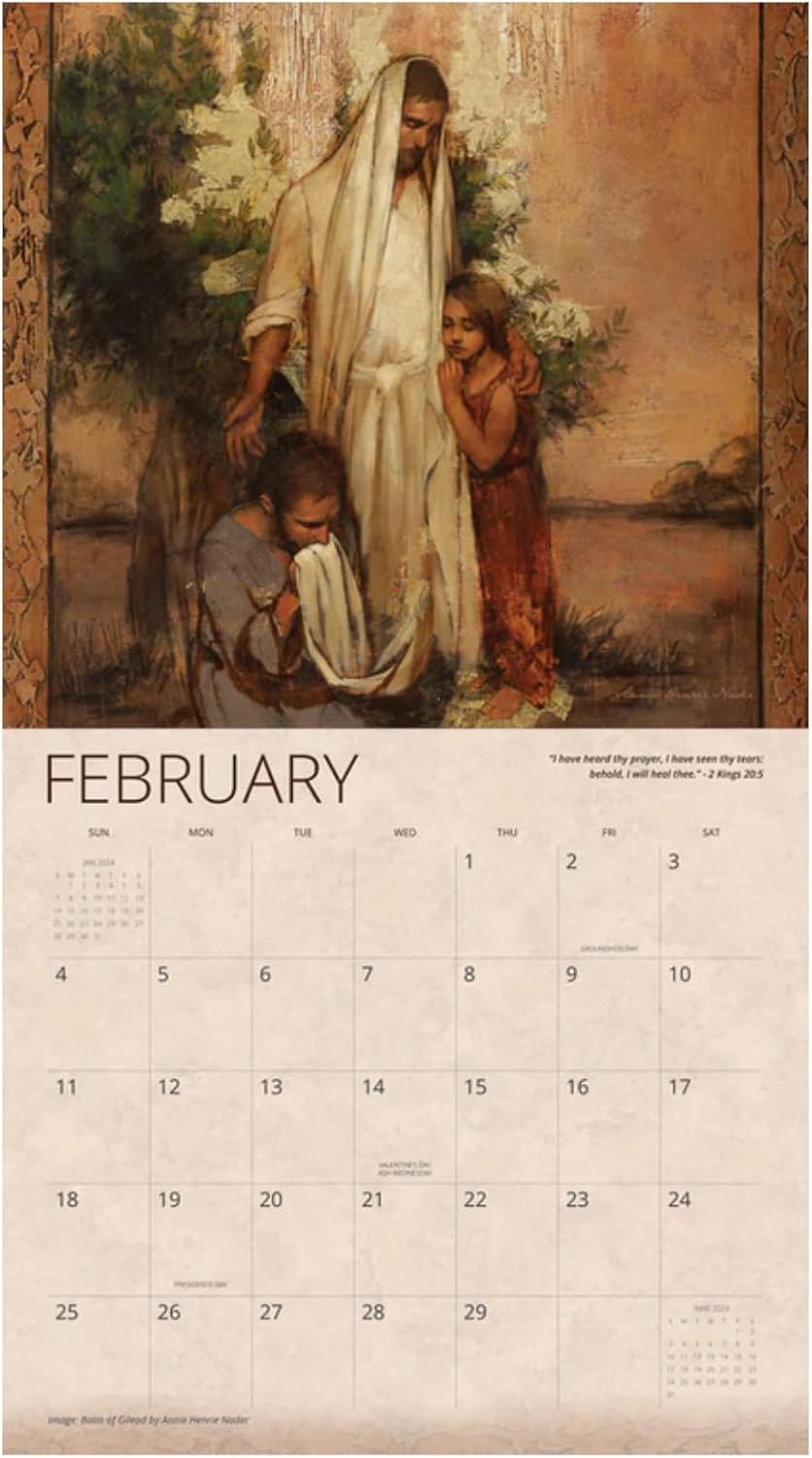 Altus Fine Art Ángeles entre nosotros Annie Henrie Nader 2024 Calendario