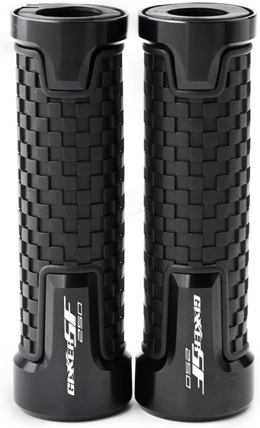 JOLAU Para Suzuki GIXXER SF 250 Manillar de la Motocicleta Agarraderas de la Manillar de la Manillar de la Motocicleta Puños Extremo