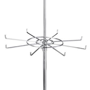 Polmart Soporte de exhibición ajustable de dos niveles resistente del spinner de la encimera Polmart Soporte de exhibición ajustable de dos niveles resistente del spinner de la encimera