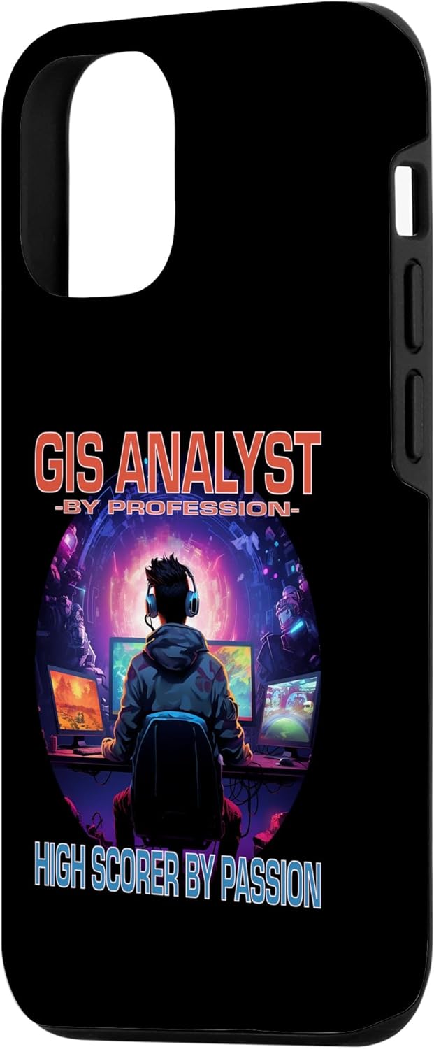 iPhone 13 GIS Analyst Funny Gamer – Fun Pun Gaming Case