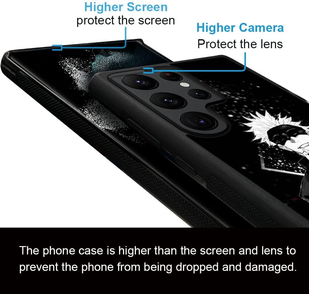 DJSOK Funda compatible con Samsung Galaxy S23 Ultra, Anime006 Galaxy S23 Ultra, funda antideslizante para Samsung Galaxy S23 Ultra de 6.8 pulgadas