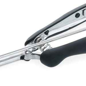 Ultra Cuisine Cuchara para galletas, cuchara multiusos, apta para lavavajillas, cuchara de galletas de acero inoxidable con agarre de silicona, Ultra Cuisine Cuchara para galletas, cuchara multiusos, apta para lavavajillas, cuchara de galletas de acero inoxidable con agarre de silicona,