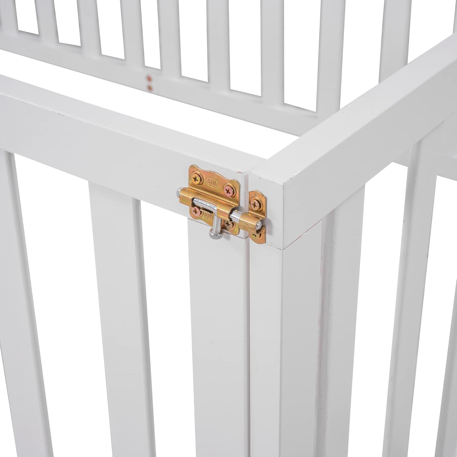 P PURLOVE Base de cama de suelo de tamaño individual para niños, camas Montessori de madera con riel de valla para niños y niñas, (blanco, cama
