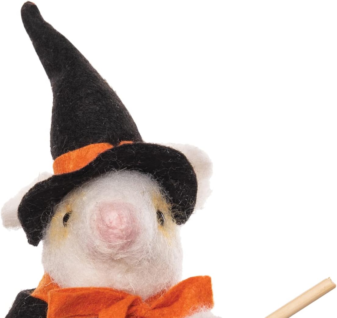 Gallerie II Figura de ratón de mago, color blanco