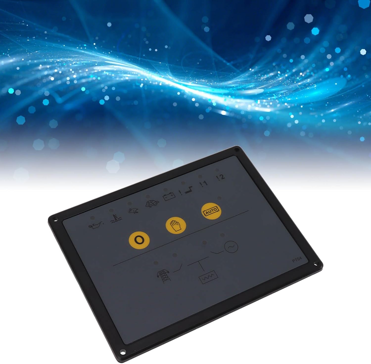 TOPINCN DSE704 AMF Controller Control Panel for,Failure Voltage, Multiple, LED Indicator