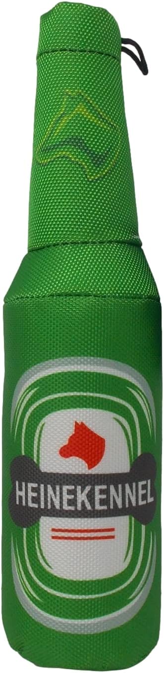 SPOT Fun Drinks – Surtido de juguetes chirriantes para perros, (1) cada uno Pupsi, Heinekennel, Puppuccino, Red Ball Energy (11 pulgadas)  Paquete