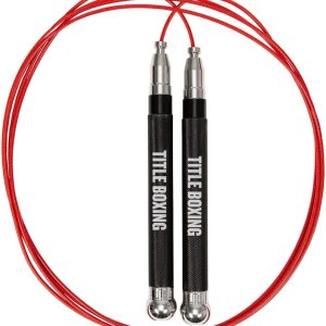 TITLE Boxing Cuerda de velocidad ajustable de lujo – Cuerda de saltar, entrenamiento de boxeo, acondicionamiento de boxeo, agilidad de boxeo, TITLE Boxing Cuerda de velocidad ajustable de lujo – Cuerda de saltar, entrenamiento de boxeo, acondicionamiento de boxeo, agilidad de boxeo,