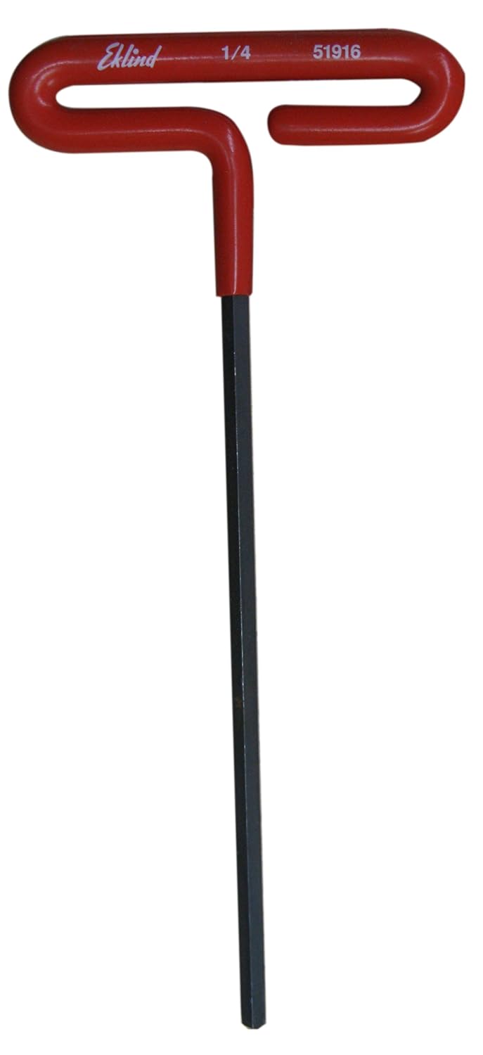 EKLIND 51909 Llave allen de llave en T hexagonal con empuñadura en T de 964 pulgadas