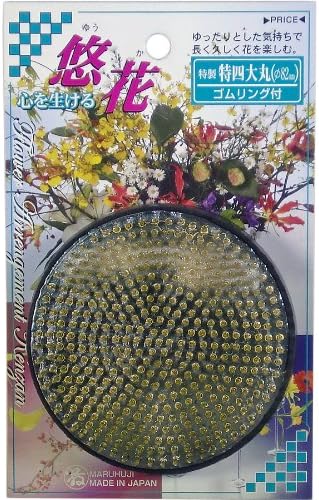 Marufuji Kenzan Seisakusho Yuka Special Four Daimaru con anillo de goma, longitud de la aguja 0,5 pulgadas (0.512 in)