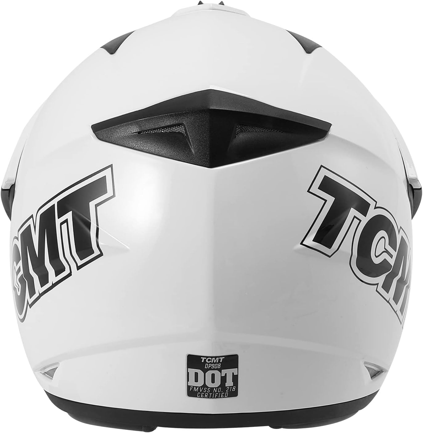 TCMT Casco MX de cara completa para motocicleta, motocross, ATV, bicicleta de montaña, para hombres y mujeres, aprobado por DOT
