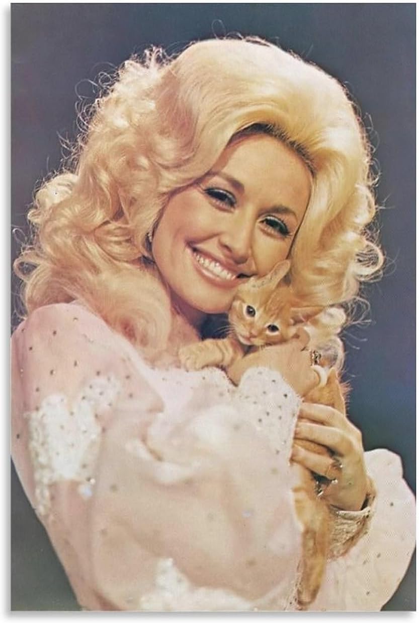 HAYNANCH Póster de la cantante Dolly Parton Sexy Star 21 Póster de lienzo para decoración de dormitorio, paisaje deportivo, oficina, habitación,