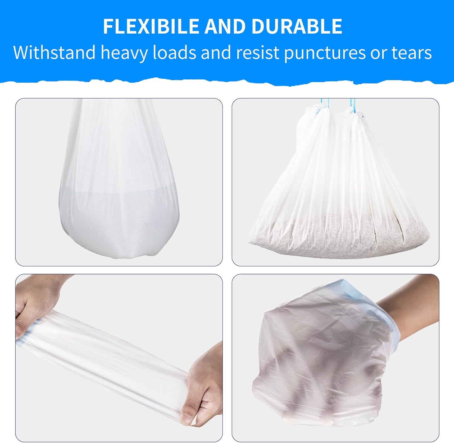 120 forros extra grandes para caja de arena para gatos, bolsas para receptáculos de basura para gatos Cleanpethome autolimpiante