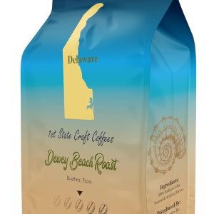 Coffee Rendezbrew 1st State Craft Coffee – Dewey Beach, café gourmet infusionado, bourbon y nueces cálidas, molido, bolsa de 12 onzas Coffee Rendezbrew 1st State Craft Coffee – Dewey Beach, café gourmet infusionado, bourbon y nueces cálidas, molido, bolsa de 12 onzas