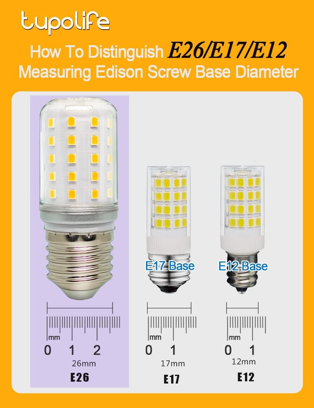 5304511738 Bombilla LED para refrigerador Frigidaire Electrolux PS12364857 AP6278388, 4W (equivalente a 40W), AC100-265V blanco cálido E26 bombilla