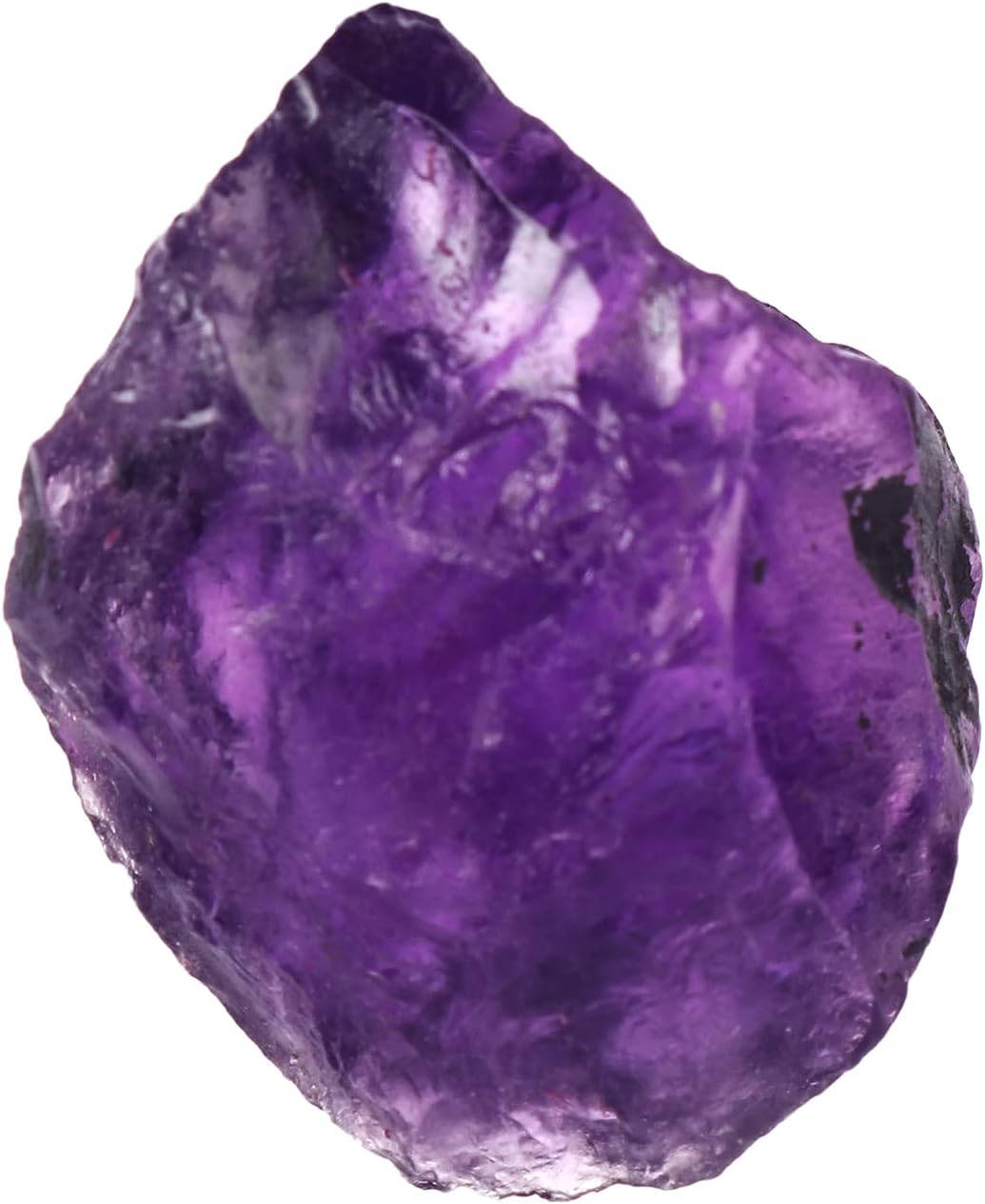 GEMHUB Natural Amethyst Gemstone for Reiki, Cutting, Tumbling, Wrapping EGL Certified 36.40 ct