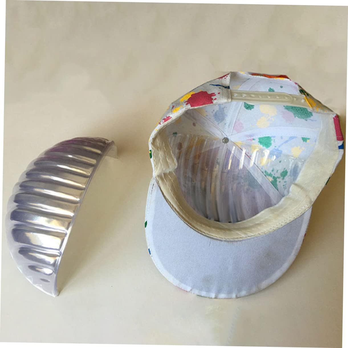 NOLITOY 100 piezas de medio sombrero de estancia sombrero de inserción sombrero de soporte de soporte sombrero de estiramiento sombrero interior