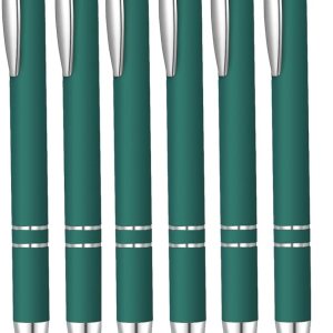 6 bolígrafos de tinta azul con punta de lápiz digital 2 en 1, bolígrafos de metal, para pantallas táctiles, escuela, oficina, compañeros de trabajo 6 bolígrafos de tinta azul con punta de lápiz digital 2 en 1, bolígrafos de metal, para pantallas táctiles, escuela, oficina, compañeros de trabajo