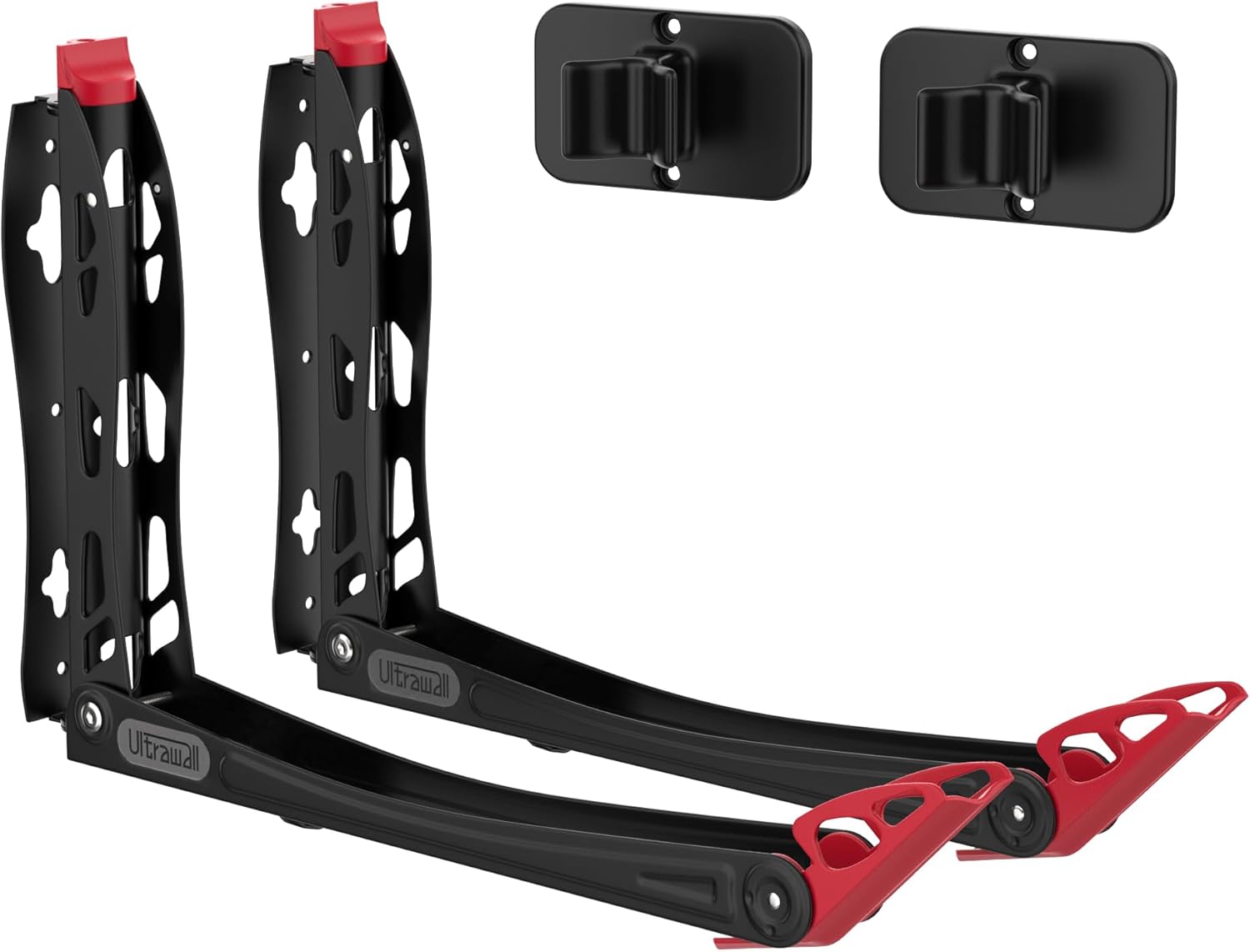 Ultrawall BIKEPAL – Portabicicletas giratorias, solución de almacenamiento de bicicletas sin elevación para el hogar, soporte de bicicleta de