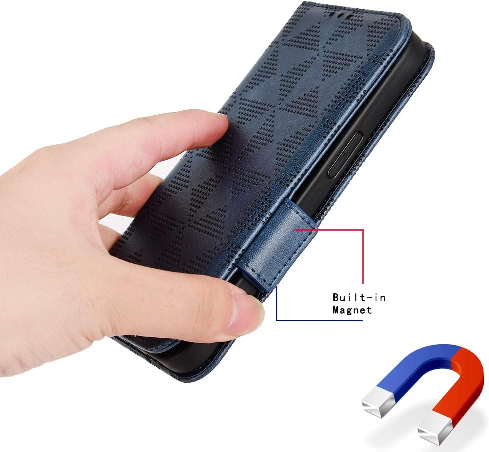 Case for Honor X8a CRT-LX1 CRT-LX2 CRT-LX3 – Funda de piel con función atril y tapa para Honor X8a, color marrón