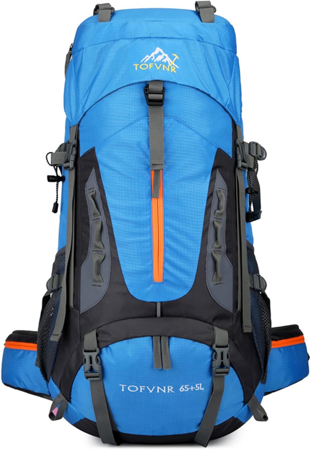 Kingsea Mochila de montañismo de 70 litros, para hombres y mujeres, gran capacidad, deportes al aire libre, senderismo, escalada, camping, mochila