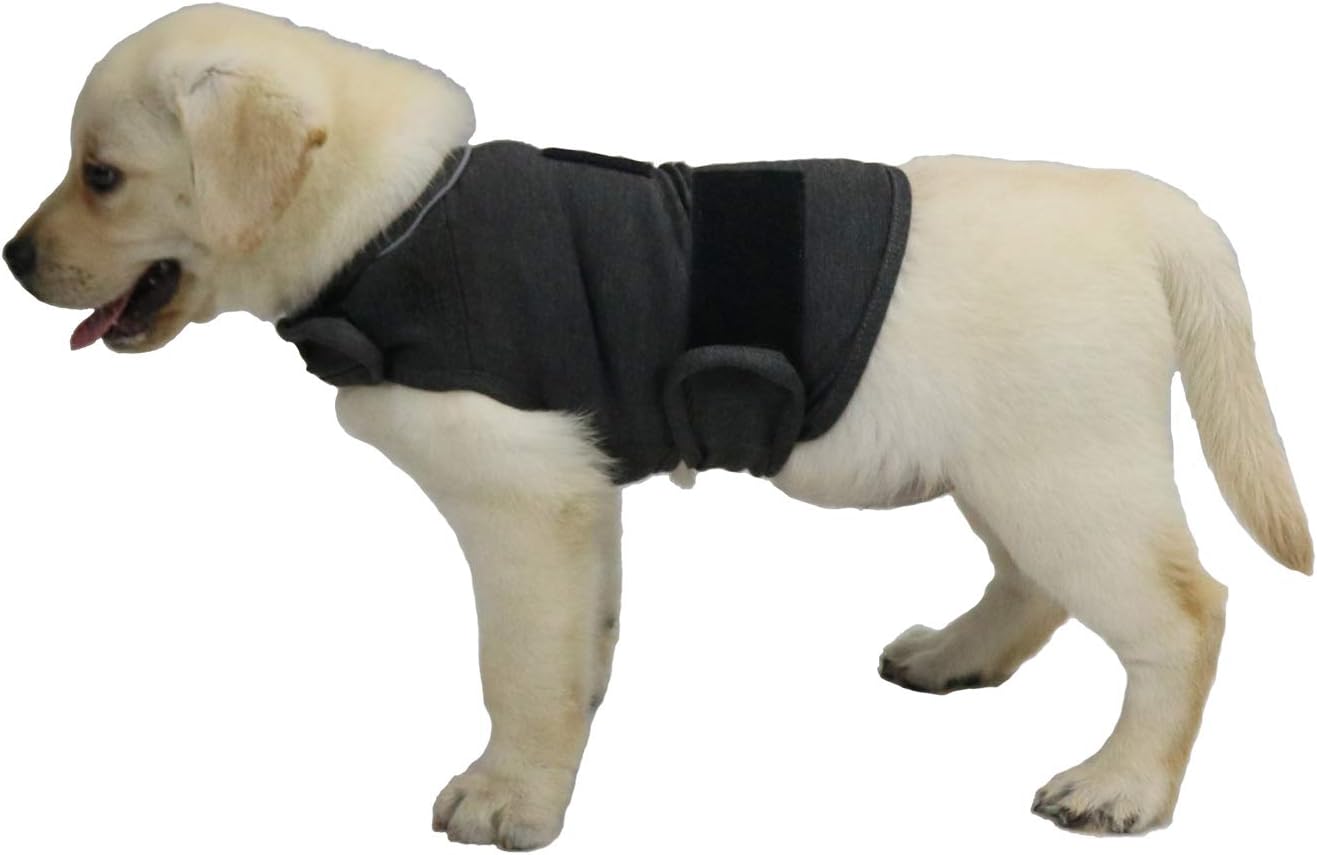 Abrigo cómodo para aliviar la ansiedad del perro, chaleco calmante para tormentas eléctricas, viajes, fuegos artificiales, visitas al veterinario,