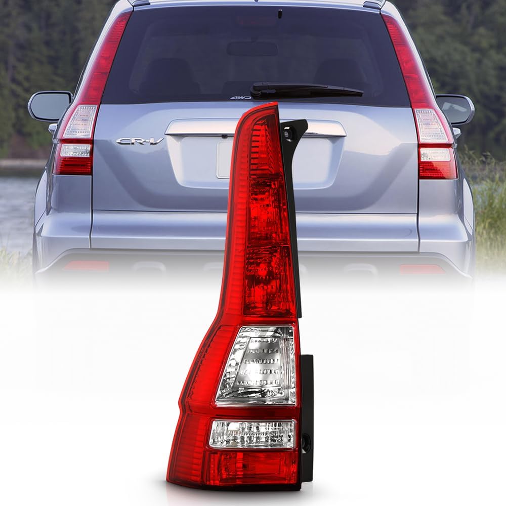KEEKPO – Para 2007 2008 2009 2010 2011 Honda CR-V CRV estilo fábrica luz trasera lámpara de freno reemplazo lado izquierdo del conductor